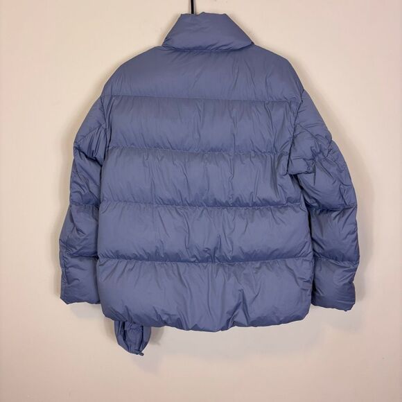 Uniqulo Ultra Down Light Blue Zip Up Puffer Jacket Packable Small - Picture 2 of 7